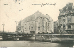 CPA Berlin-Komische Oper-Timbre       L1945 - Autres & Non Classés