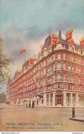 CPA Hotel Belgravia,Victoria-London       L1945 - Andere & Zonder Classificatie