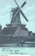 CPA Amsterdam-Een Hollandsche Korenmolen-Timbre       L1945 - Amsterdam