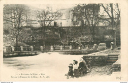 CPA Environs De Dijon-Bèze-Source Jaillissante De La Bèze        L1879 - Andere & Zonder Classificatie