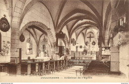 CPA Jullianges-Intérieur De L'église    L2058 - Sonstige & Ohne Zuordnung