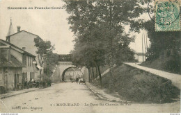 CPA Mouchard-Le Pont Du Chemin De Fer-1-Timbre-En L'état   L2062 - Other & Unclassified