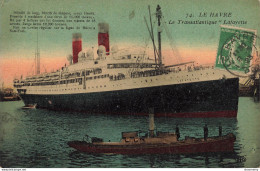 CPA Le Havre-Le Transatlantique Lafayette-74-Timbre     L2416 - Ohne Zuordnung