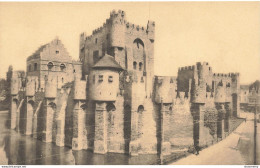 CPA Gand-Château Des Comtes Vu Du Pont    L2418 - Gent