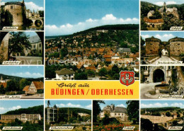 73270689 Buedingen Hessen Muehltor Schloss Schlosshof Alte Muehle Schlossbrunnen - Autres & Non Classés