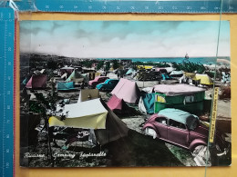 KOV 421-54 - ITALIA, ITALY, RICCIONE, CAMP, TENT, AUTO VW KAFER - Sonstige & Ohne Zuordnung