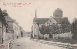 MERY SUR SEINE L'EGLISE DE L'ASSOMPTION L'ENTREE DU PAYS TBE - Autres & Non Classés