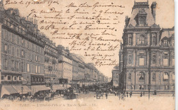 75-PARIS HOTEL DE VILLE-N°4474-C/0187 - Sonstige & Ohne Zuordnung