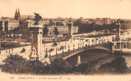 75-PARIS PONT ALEXANDRE III-N°4474-B/0283 - Sonstige & Ohne Zuordnung