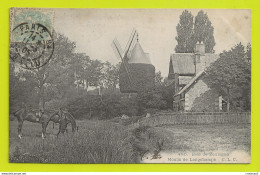 75 PARIS N°490 Le Moulin De LONGCHAMPS Au Bois De Boulogne Beau Chevaux En 1905 - Other Monuments