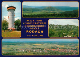73270583 Rodach Bad Aussichtsturm Henneberger Warte Panorama Rodach Bad - Bad Rodach