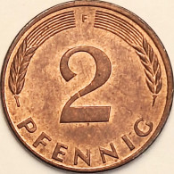 Germany Federal Republic - 2 Pfennig 1982 F, KM# 106a (#4544) - 2 Pfennig