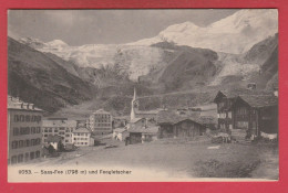 Saas-Fee ( 1798 M ) Und Feegletscher ( Voir Verso ) - Viège