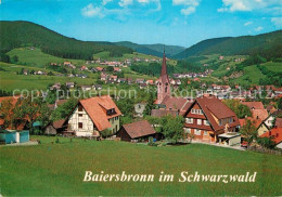 73270508 Baiersbronn Schwarzwald Panorama Baiersbronn Schwarzwald - Baiersbronn