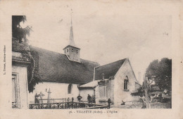 VILLETTE L'EGLISE 1916 TBE - Other & Unclassified