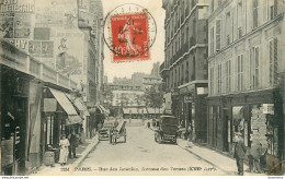 CPA Paris-Rue Des Acacias-Avenue Des Ternes-2251-Timbre       L1740 - Paris (17)