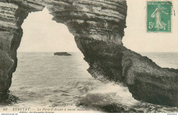 CPA Etretat-La Porte D'Amont à Marée Montante-82-Timbre      L1754 - Etretat