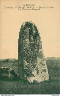 CPA Quiberon-Menhir Du Roc-239-Timbre     L2275 - Quiberon