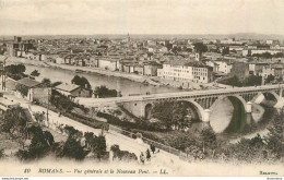 CPA Romans-Vue Générale Et Le Nouveau Pont-10     L2278 - Romans Sur Isere