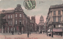 BRUXELLES -  Rue De La Regence Et Palais De Justice - Andere & Zonder Classificatie