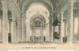 CPA Segré-Intérieur De L'église     L1466 - Segre