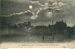CPA Candé-Le Champs De Foire Au Clair De Lune-Timbre     L1466 - Sonstige & Ohne Zuordnung