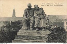 CPA Paris-Le Déclin-Square Du Père Lachaise,avenue Gambetta-183     L2417 - Arrondissement: 10