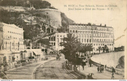 CPA Nice-Tour Bellanda,montée Du Château-Hôtel Suisse Et Des Princes-18      L1653 - Multi-vues, Vues Panoramiques