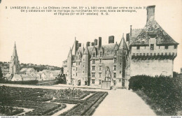 CPA Langeais-Le Château-3     L1656 - Langeais