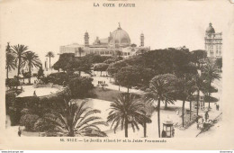 CPA Nice-Jardin Albert 1er-56       L1640 - Parks, Gärten