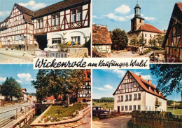 73270447 Wickenrode Gasthaus Zum GoldenenAdler Kirche Kanal Fachwerkhaus Wickenr - Autres & Non Classés