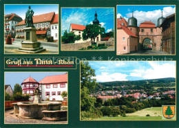 73270443 Tann Rhoen Denkmal Kirche Stadttor Brunnen Panorama Tann Rhoen - Otros & Sin Clasificación