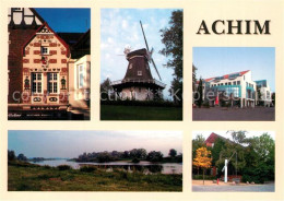 73270416 Achim Bremen Historisches Gebaeude Windmuehle Moderne Architektur Brunn - Altri & Non Classificati