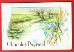 Chromos - Chocolat Payraud - Sans Légende - Paysage Au Bord D'une Rivière - Andere & Zonder Classificatie