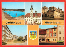 73270367 Eisenberg Thueringen Rathaus Freibad Gaststaette Trompeterschloesschen  - Eisenberg