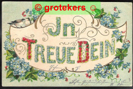 Fantasie IN TREUE DEIN Versanden Luxembourg 1912  - Otros & Sin Clasificación