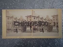 PHOTO STEREO 19 EME SIECLE - GRENOBLE 38 ISERE - LE PALAIS DE JUSTICE - Photos Stéréoscopiques