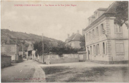 CORVOL-L'ORGUEILLEUX - La Mairie Et La Rue Jules Bègue - Other & Unclassified