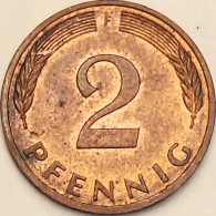 Germany Federal Republic - 2 Pfennig 1983 F, KM# 106a (#4545) - 2 Pfennig