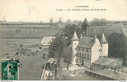 CPA Salers-Château De La Jourdanie-173-Timbre     L2328 - Other & Unclassified