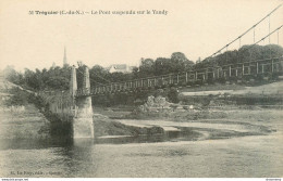 CPA Tréguier-Le Pont Suspendu Sur Le Yaudy-51     L2331 - Tréguier