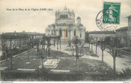 CPA Vues De La Place Et L'église D'Ars-Timbre     L1094 - Ars-sur-Formans