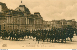 CPA Bruxelles-Place Des Palais-Les Guides-1074      L2212 - Monumenten, Gebouwen