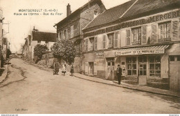 CPA Montgeroult-Place De L'Orme-Rue Du Four       L1692 - Andere & Zonder Classificatie