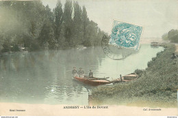 CPA Andrésy-L'ile De Devant-Timbre     L1692 - Andresy