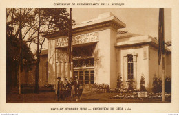 CPA Exposition Internationale De Liège-Pavillon Scolaire     L1797 - Liege