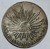 Mexico 8 Real 1876 PI MH (Silver) - Mexico