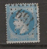 N 29A Ob Gc4159 - 1863-1870 Napoleon III With Laurels