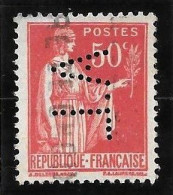 1 04	04	10	N°	283	Perforé	-	AL 125 - Used Stamps