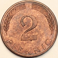 Germany Federal Republic - 2 Pfennig 1983 J, KM# 106a (#4546) - 2 Pfennig